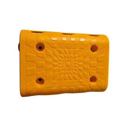 Plastik Hız Kesici Kasis Sarı Gövde – 33,4×25 cm Kedi Gözlü