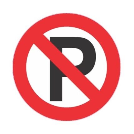 Park Yasaktır Sticker Yapışkanlı Etiket