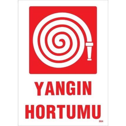 Yangın Hortumu  Uyarı Levhası