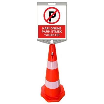 Kapı Önüne Park Etmek Yasaktır Levhalı Duba