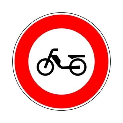 Motorlu Bisiklet Giremez Levhası TT-9